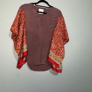 Upcycled Floral Top | Free Size | The Morgan Factory